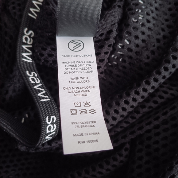 Savvi Black Mesh Hoodie XS – Lightweight Athleisure - Picture 5 of 5